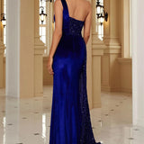 Host Single Strapless Evening Dress - Almoni Express