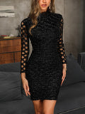 Hot Sale Ebay Amazon Wish Hot Sparkling Hollow Dress Dress - Almoni Express