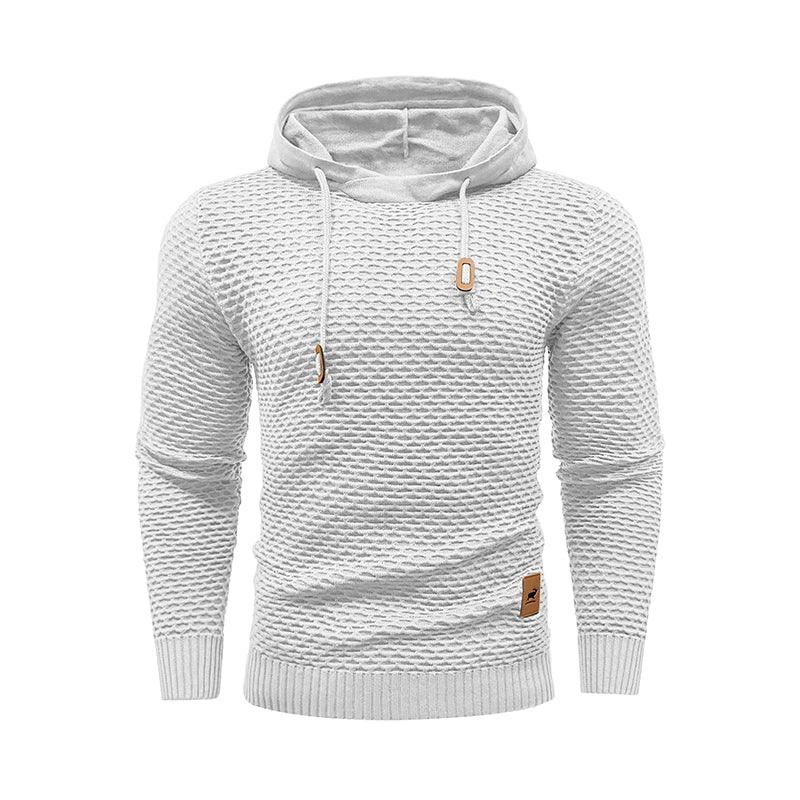 Hot Selling New Style 3D Pattern Outdoor Sports Men Solid Color Casual Hoodies - AL MONI EXPRESS