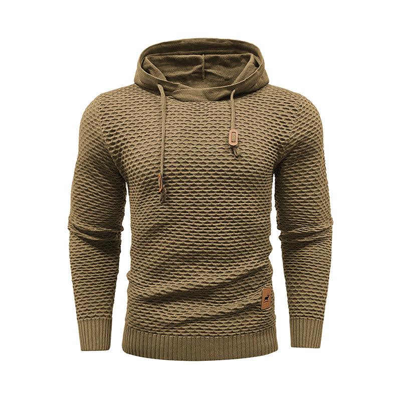 Hot Selling New Style 3D Pattern Outdoor Sports Men Solid Color Casual Hoodies - AL MONI EXPRESS