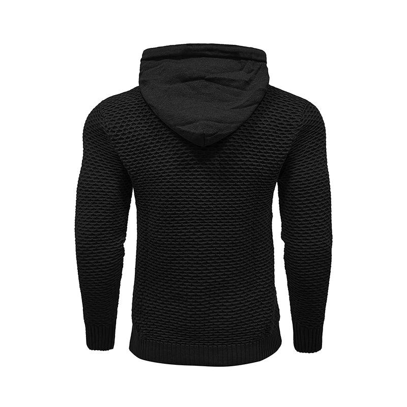 Hot Selling New Style 3D Pattern Outdoor Sports Men Solid Color Casual Hoodies - AL MONI EXPRESS