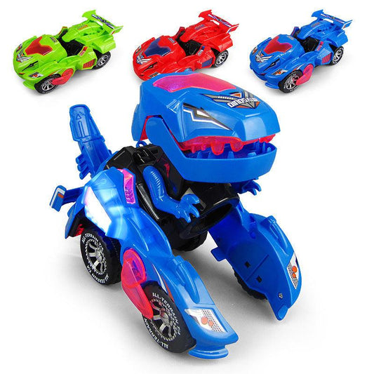 Hot Toys Deformation Dinosaur Toys Children's Light Music Electric Universal Toy Car - Almoni Express