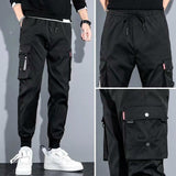 Ice Silk Spring And Summer Men's Casual Pants Men's Sports Overalls - AL MONI EXPRESS