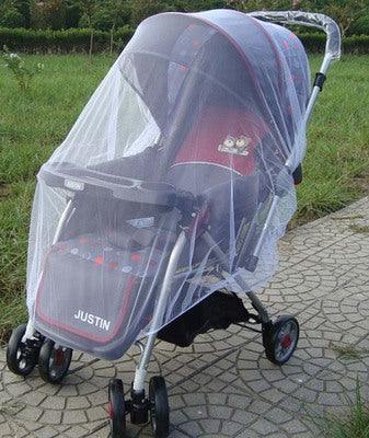 Increase baby stroller nets Baby stroller encryption full cover nets General dustproof and anti-mosquito - Almoni Express