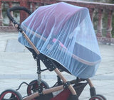 Increase baby stroller nets Baby stroller encryption full cover nets General dustproof and anti-mosquito - Almoni Express