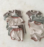 Infant and young children's clothing made of old casual sports short-sleeved suit - Almoni Express