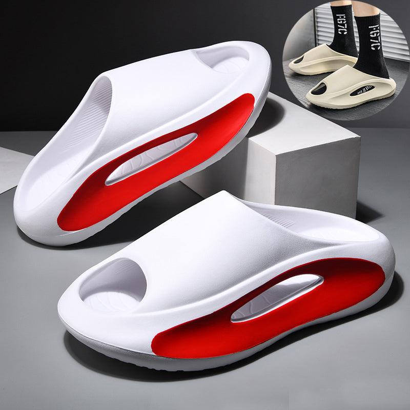 Ins Slippers Women Men Peep Toe Slipper Summer Hollow Unisex Sports Beach Shoes - AL MONI EXPRESS