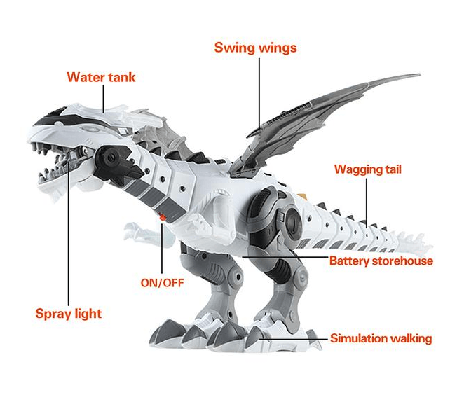 Intelligent Robot Toy Dinosaur - Almoni Express