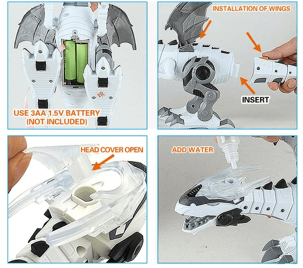 Intelligent Robot Toy Dinosaur - Almoni Express