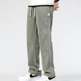 Jeans Men's Loose Straight Casual Wide-leg Pants - Almoni Express