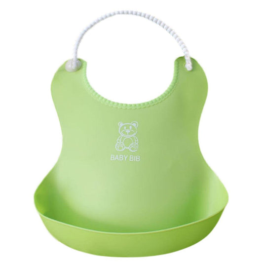 Kid Infant Bibs Baby Soft Silicone Bib - Almoni Express