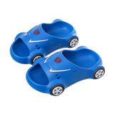 Kids Glowing Slippers Cartoon Car Sandals Children Sandals Anti Slip Boys Girls Luminous Slippers Summer Beach Shoes - Almoni Express