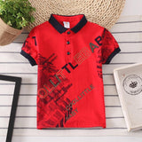 Kids Shirt Boys Tops Children Clothes Wear - Almoni Express