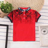 Kids Shirt Boys Tops Children Clothes Wear - Almoni Express