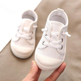 Kindergarten Indoor Shoes Baby Cloth Shoes Children Canvas Shoes - Almoni Express