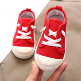 Kindergarten Indoor Shoes Baby Cloth Shoes Children Canvas Shoes - Almoni Express