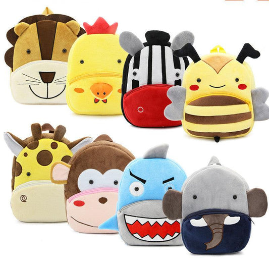 kindergarten small school bag animal backpack - Almoni Express