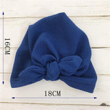 Knot Bow Baby Headbands Toddler Headwraps 6m-18m Baby Turban - Almoni Express