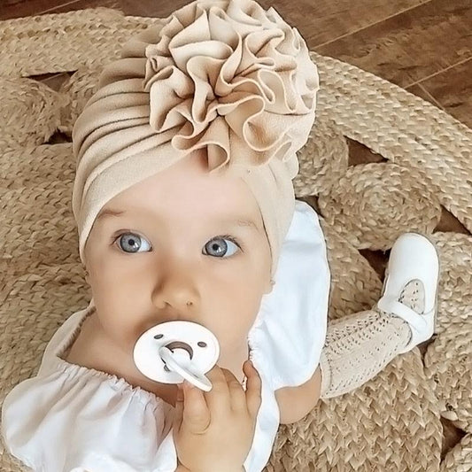 Knot Bow Baby Headbands Toddler Headwraps 6m-18m Baby Turban - Almoni Express