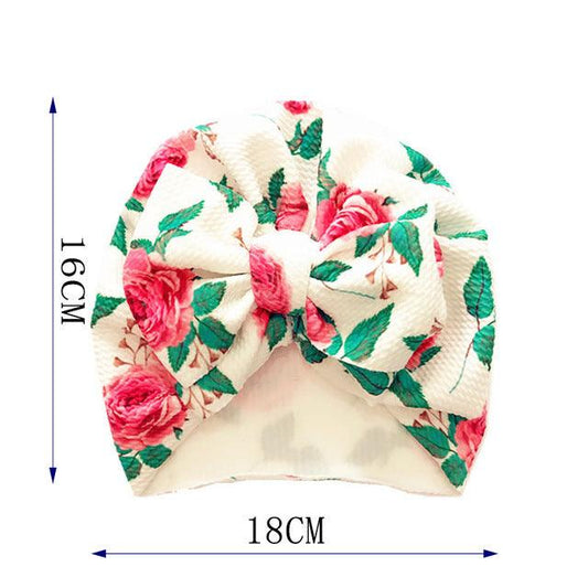 Knot Bow Baby Headbands Toddler Headwraps 6m-18m Baby Turban - Almoni Express