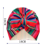 Knot Bow Baby Headbands Toddler Headwraps 6m-18m Baby Turban - Almoni Express