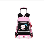 Korean Detachable Trolley Bag For Elementary School Students - Almoni Express