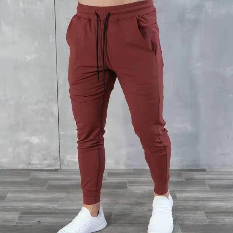 Korean Version Slim Fitness Long Leggings For Men - Almoni Express