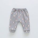 Korean winter winter wear pants plus Velvet Pants brand children big ass pants baby clothes wholesale - Almoni Express