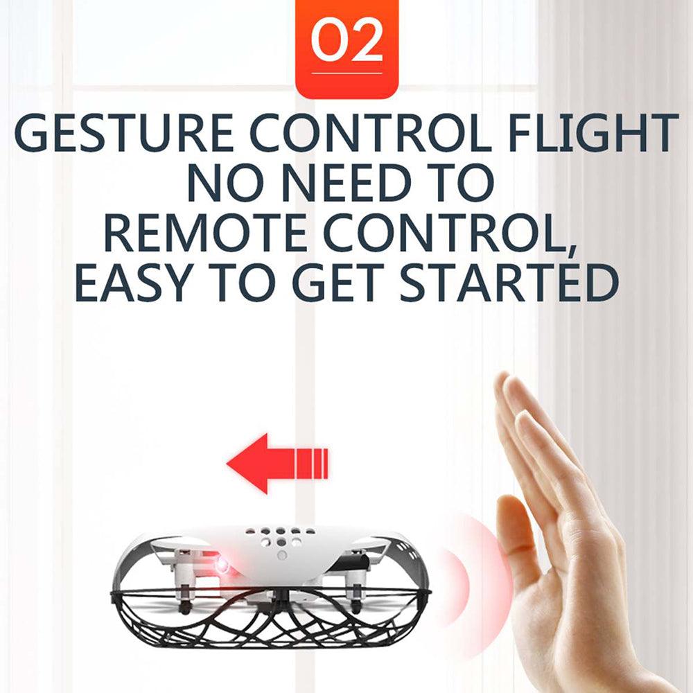 L101 UFO Interactive Drone Infrared Sensor Induction Quadcopter Intelligent Fly Hand Control Helicopter Children Magic Dron Toy - Almoni Express