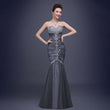 Ladies fishtail long evening dress - Almoni Express