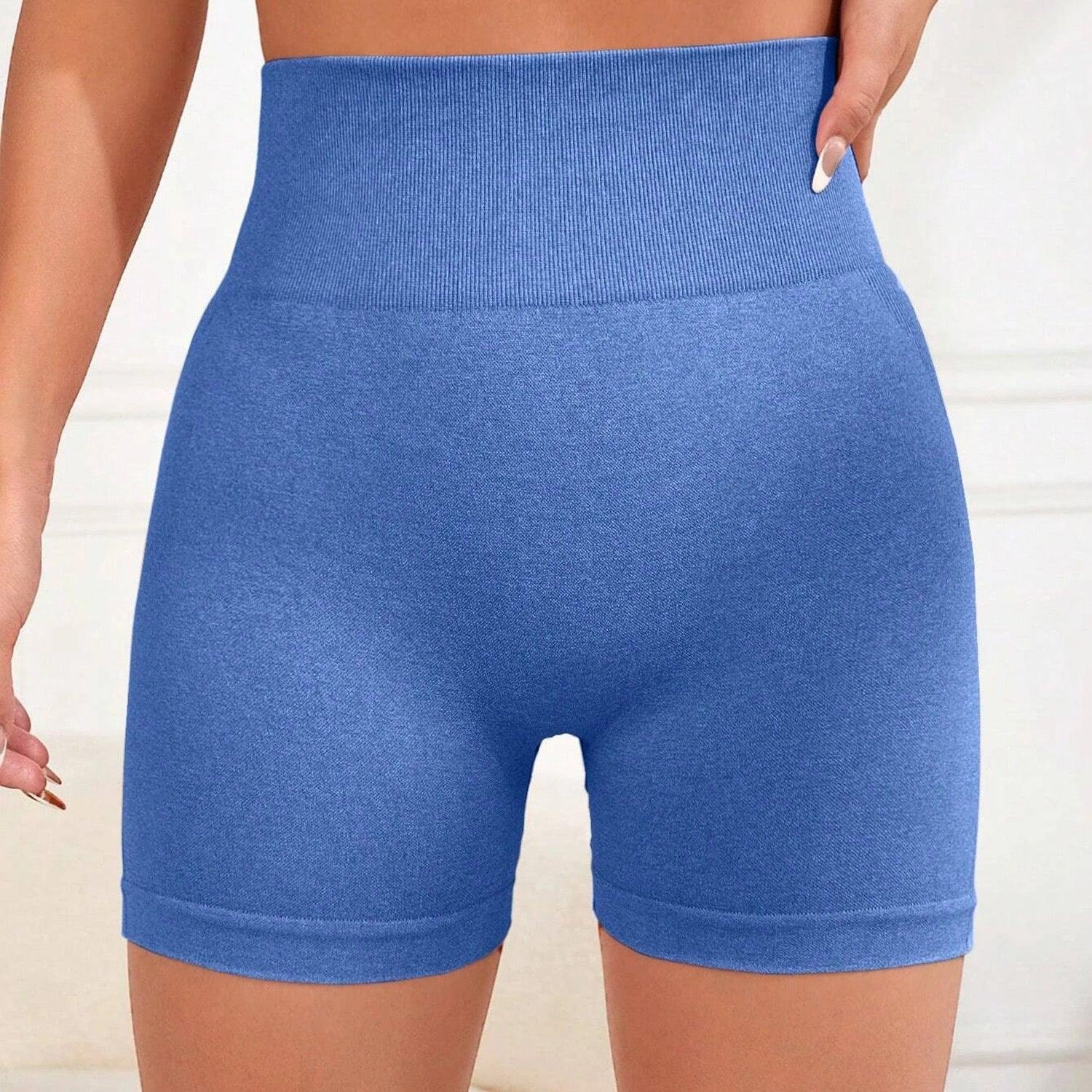 Ladies' High Waist Pants Hip Lifting Three-point Yoga Shorts - AL MONI EXPRESS