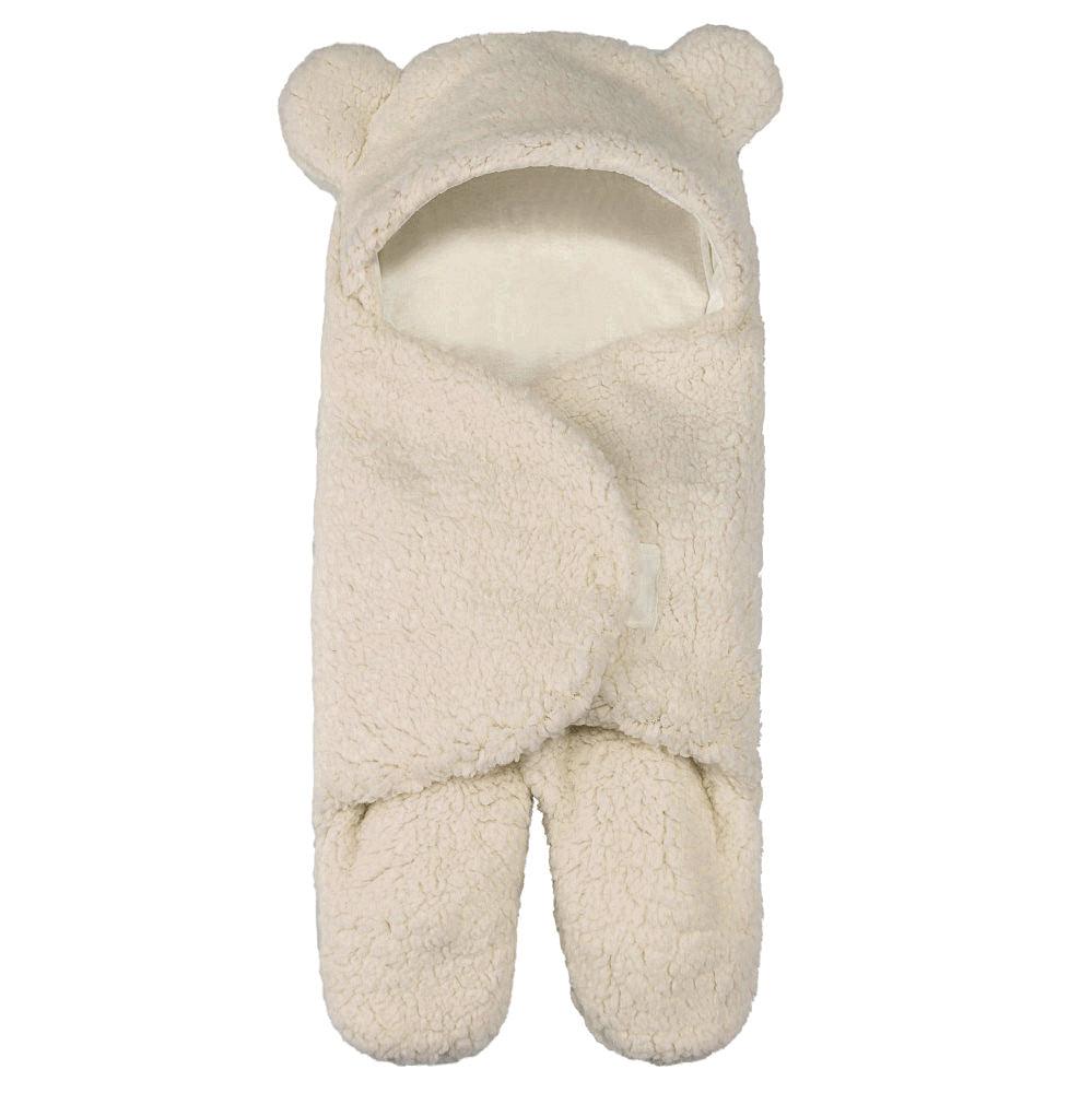 Lamb Plush Sleeping Bag Newborn Baby Swaddling Quilt - Almoni Express