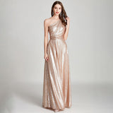 Large Bridesmaid Dress Banquet Dance Host Evening Dress - Almoni Express