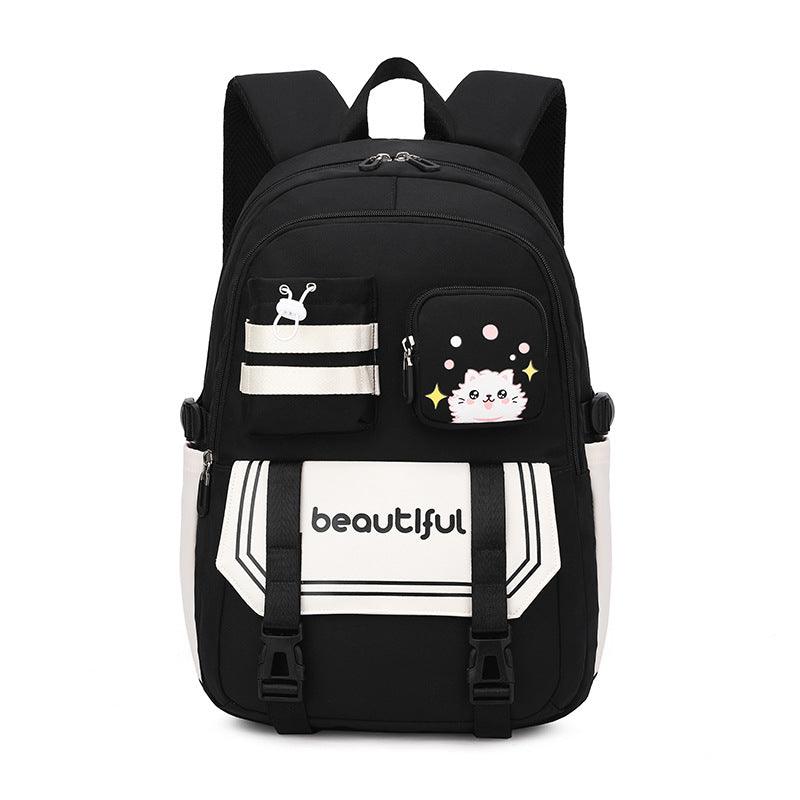 Large Capacity Schoolbag For Primary School Girls Cute - Almoni Express