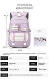 Large Capacity Schoolbag For Primary School Girls Cute - Almoni Express