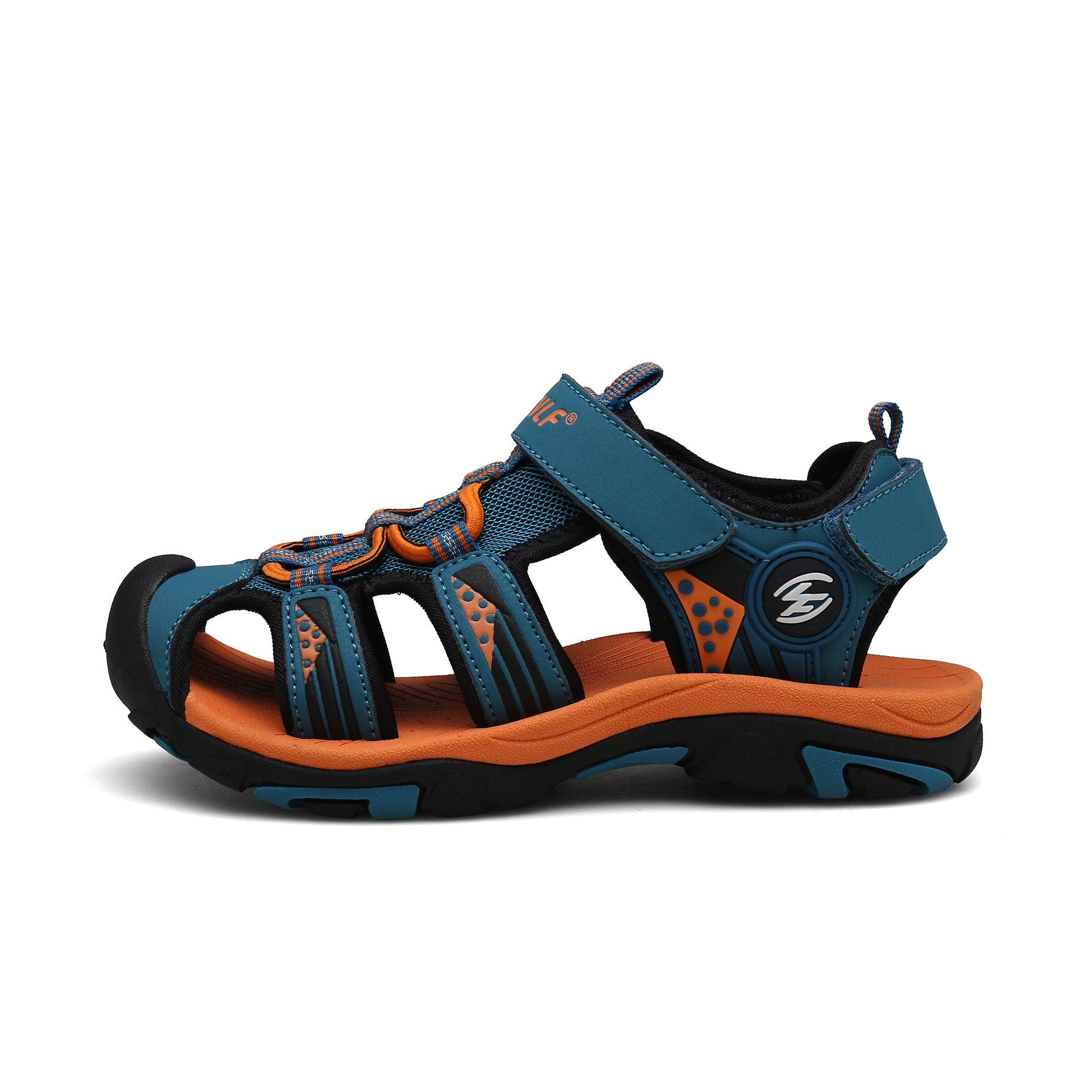 Large Size Children's Sandals Baotou Boys Sandals Beach Shoes - Almoni Express