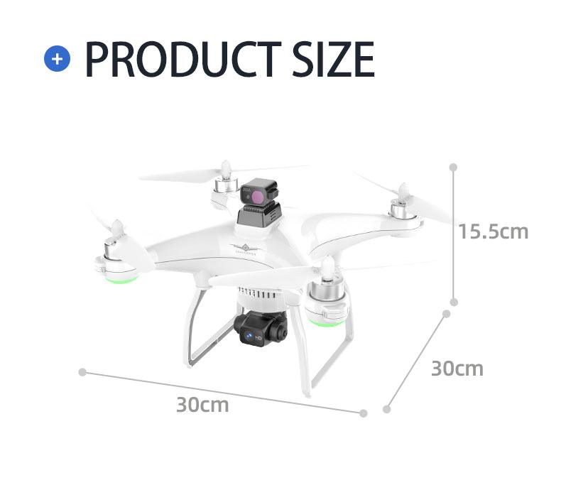 Laser Obstacle Avoidance 4K HD Three-axis Mechanical Gimbal Dual GPS Drone - Almoni Express