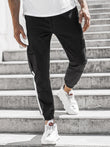 Leather Bound Casual Pants For Men - AL MONI EXPRESS