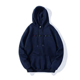 Letter Printed Men's And Women's Hoodie Plush Casual Coat - AL MONI EXPRESS