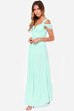 Long Floor Length Elegant Greek Style Pleated Dress - Almoni Express