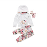 Long sleeve cotton suit three-piece - Almoni Express