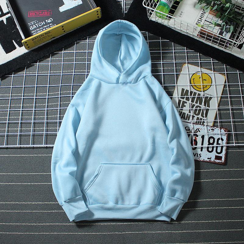 Loose Hooded Sweater Student Hoodie With Letter Print Sports Tops - AL MONI EXPRESS