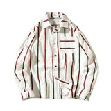 Loose striped shirt men - AL MONI EXPRESS