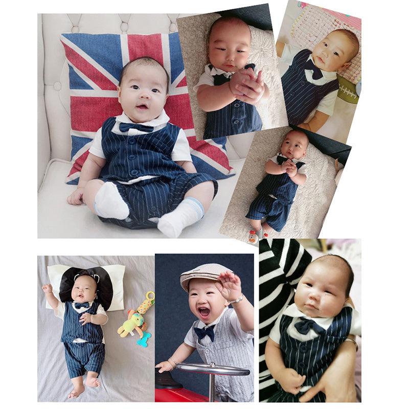 Male Baby Full Moon Dress One Hundred Days Banquet One-year-old Suit - Almoni Express