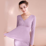 Maternity Autumn Clothes Long Trousers Suit After Childbirth Adjustable Home Nursing And Nursing Pajamas - Almoni Express