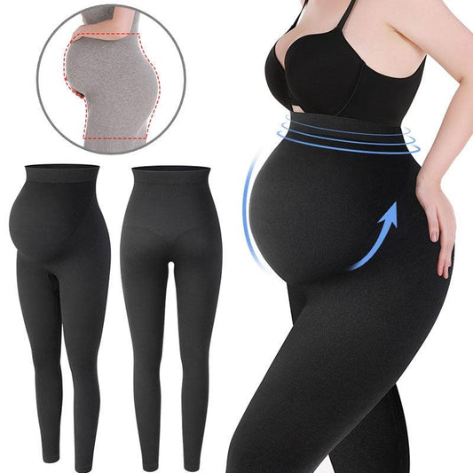 Maternity Leggings High Waist Pants Women Pregnancy Clothes - Almoni Express