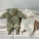 Men and Women Baby Bears Thickened Warm Winter Clothes - Almoni Express