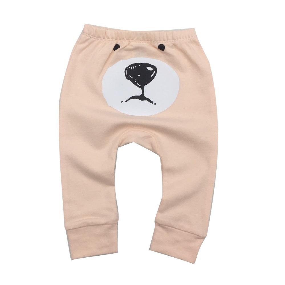 Men And Women Baby Cartoon Bear Pants - Almoni Express