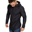 Men Hoodie Sweatshirt Casual Long Sleeve Slim Tops Gym T-shir - AL MONI EXPRESS