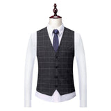 Men's Business Suits Korean Version Slim Wedding Groom Suit Men - AL MONI EXPRESS